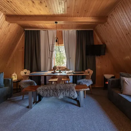 Lesna Sielanka Z Jacuzzi W Lesie Pod Gora Szczebel Relax I Sport Lubień