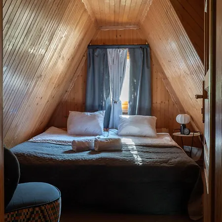 Lesna Sielanka Z Jacuzzi W Lesie Pod Gora Szczebel Relax I Sport 샬레 Lubień