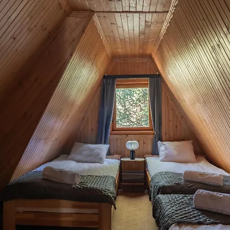 Lesna Sielanka Z Jacuzzi W Lesie Pod Gora Szczebel Relax I Sport * Lubień