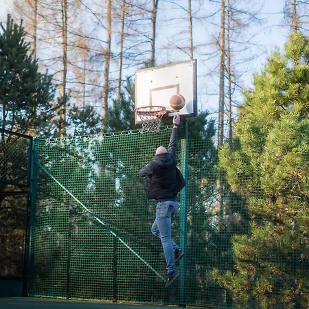 Lesna Sielanka Z Jacuzzi W Lesie Pod Gora Szczebel Relax I Sport Horská chata Lubień