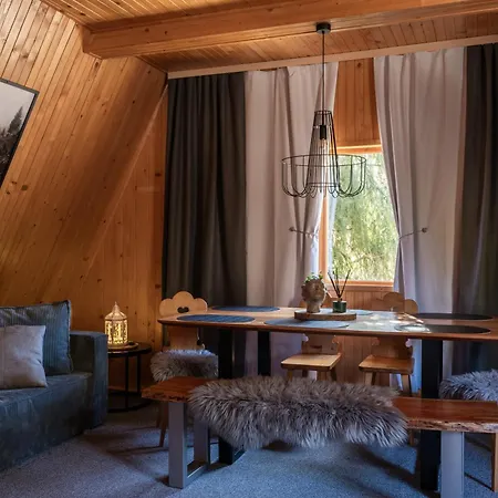 Lesna Sielanka Z Jacuzzi W Lesie Pod Gora Szczebel Relax I Sport Horská chata Lubień