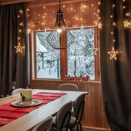 Lesna Sielanka Z Jacuzzi W Lesie Pod Gora Szczebel Relax I Sport Horská chata Lubień