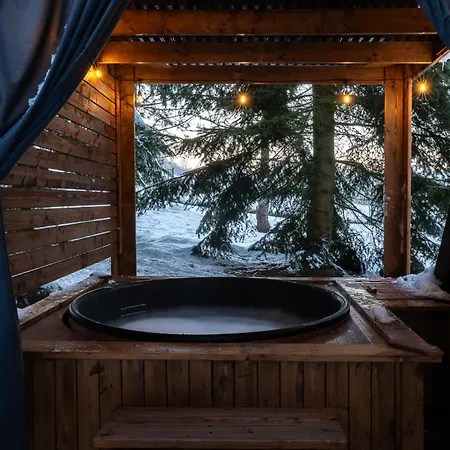 Lesna Sielanka Z Jacuzzi W Lesie Pod Gora Szczebel Relax I Sport * Lubień