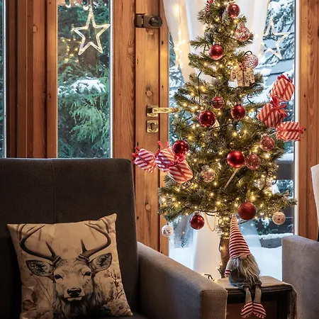 Lesna Sielanka Z Jacuzzi W Lesie Pod Gora Szczebel Relax I Sport Horská chata Lubień