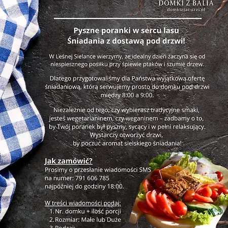 Leśna Sielanka Z Jacuzzi W Lesie Pod Górą Szczebel Relax I Sport * Lubień